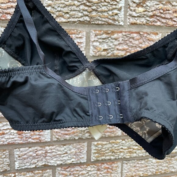 Fortnight Black Lace Bra 36A - Picture 5 of 6